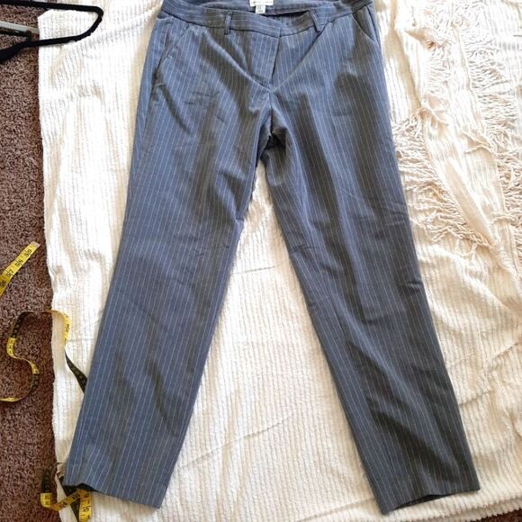 Adrienne Vittadini Suit Pants Trouser Gray size 12 - Picture 1 of 9